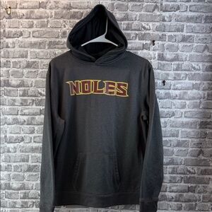 Noles Hooded Pullover Sweatshirt‎ - dark gray with Maroon/Gold Logo